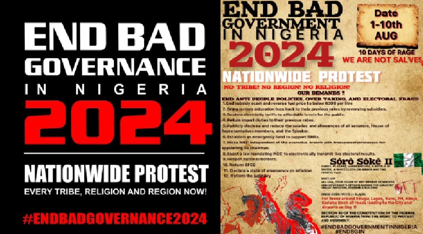 Nigeria Planned  Anti-Government Protest